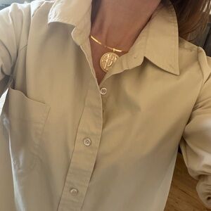 "MEEGHAM" by KMJ. Elegant buttery soft cotton Shirt with stand up collar